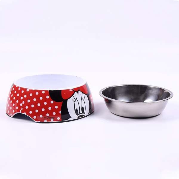 Cerdá Comedero para perro Minnie T2S:S BLACK Talla S