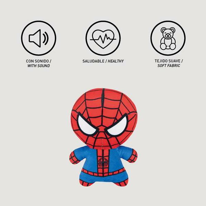 Cerdá Peluche para Perro Spiderman Rojo