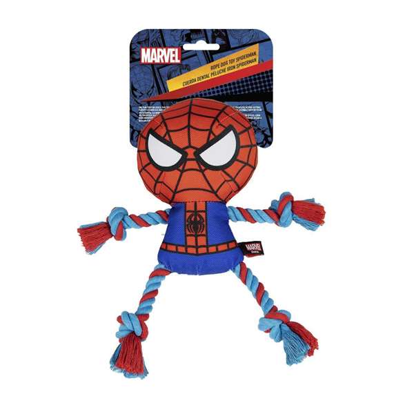 Cerdá Cuerda Dental para Perro Spiderman 8.0 x 13.0 x 26.0 cm