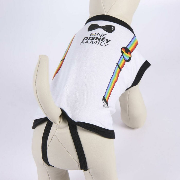 Cerdá Camiseta Disney Pride para Perro Talla M Blanco Cerdá Camiseta Disney Pride para Perro Talla M Blanco