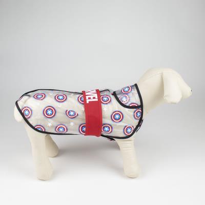 Chubasquero para Perro The Avengers Transparente PVC capitan america Chubasquero para Perro The Avengers Transparente PVC capitan america