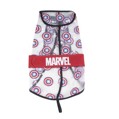 Chubasquero para Perro The Avengers Transparente PVC capitan america Chubasquero para Perro The Avengers Transparente PVC capitan america
