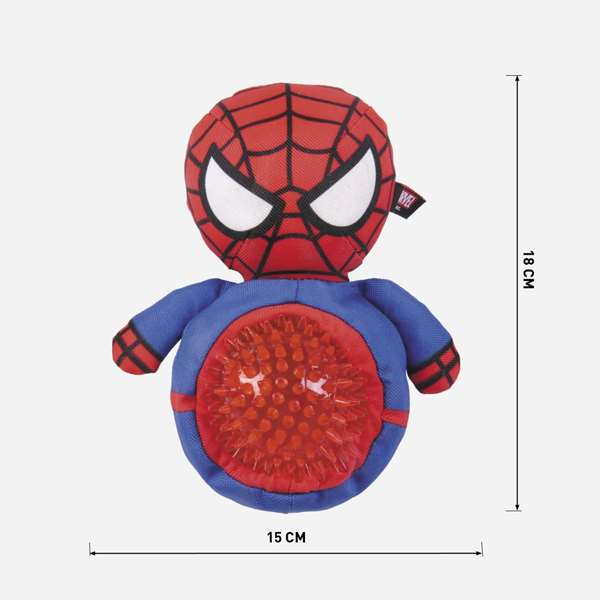 Cerdá Peluche Pelota para Perro Spiderman 11.0 x 18.0 x 10.0 cm Cerdá Peluche Pelota para Perro Spiderman 11.0 x 18.0 x 10.0 cm