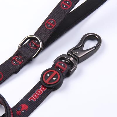 Correa para Perro Deadpool Negro S