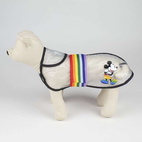 Disney Impermeable Ajustable para Perro Pride Talla M Negro