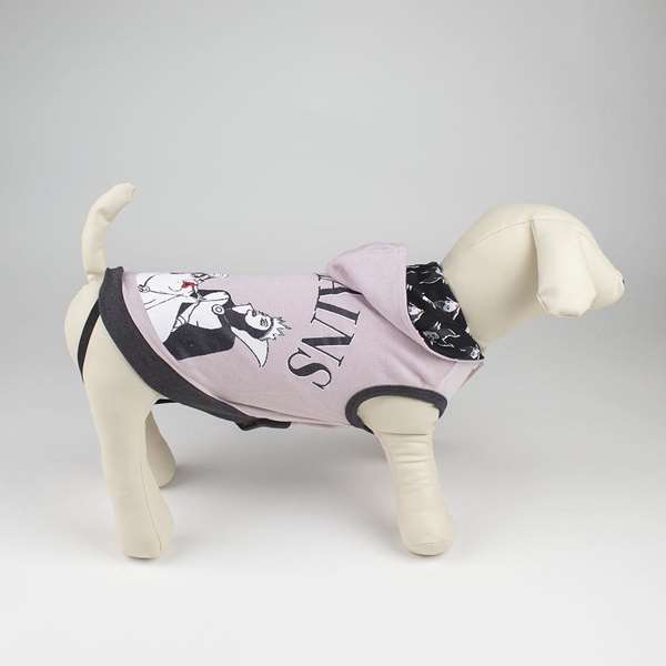 Cerdá Sudadera Disney Villanas para Perro, Talla XS, Color Lilac