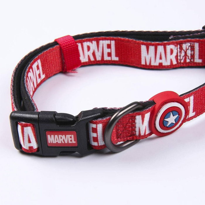 Cerdá Collar Premium Marvel T2Xs XS/S Rojo