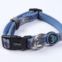 Stitch Collar Premium para Perros S/M Dark Blue Talla S-M