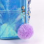 Cerdá Mochila Infantil Tiempo Libre Brillante Frozen Azul Niña