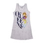 Vestido Single Jersey Accesorios Frozen Beige 7 Años