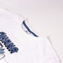 Camiseta de Manga Corta Hombre Stitch Blanco S