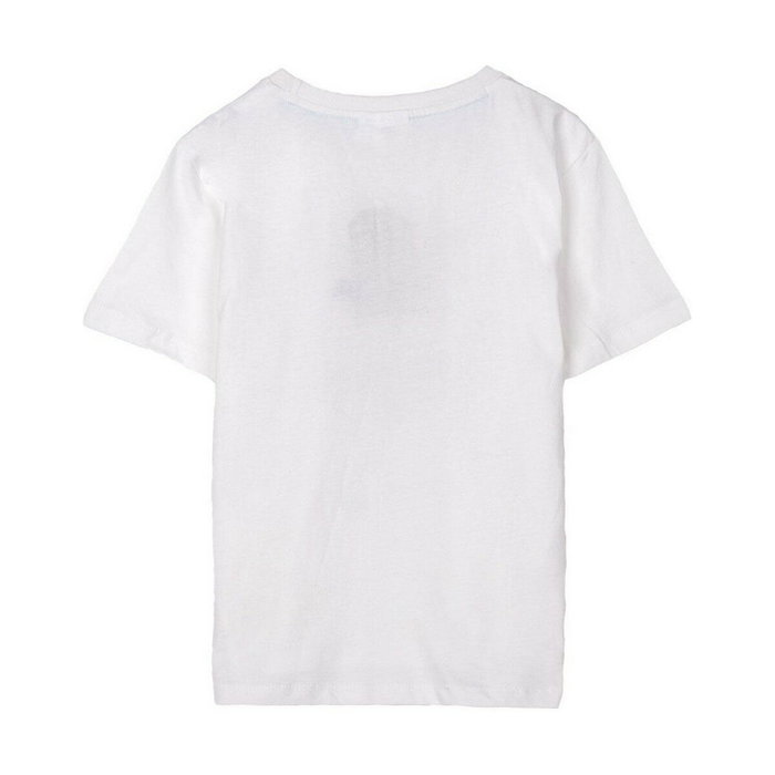 Camiseta de Manga Corta Stitch Blanco 12 Años