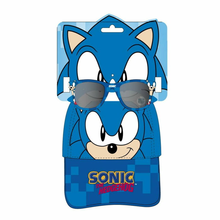 CERDÁ Set de Gorra y Gafas de Sol Sonic The Hedgehog Azul CERDÁ Set de Gorra y Gafas de Sol Sonic The Hedgehog Azul