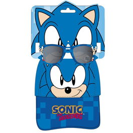 Cerdá Set Gorra y Gafas de Sol Sonic The Hedgehog Talla 53cm