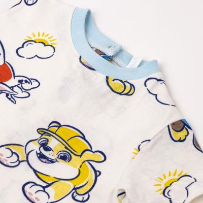 Camiseta de Manga Corta The Paw Patrol Beige 18 Meses