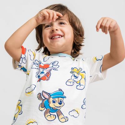 Camiseta de Manga Corta The Paw Patrol Beige 18 Meses