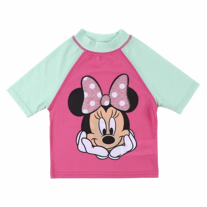 Camiseta de Baño Minnie Mouse Turquesa 3 Años