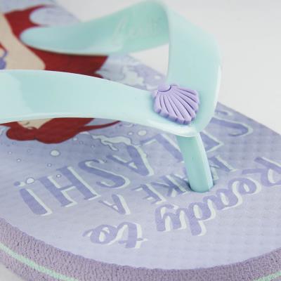 Chanclas Premium Princess La Sirenita Lila 32-33