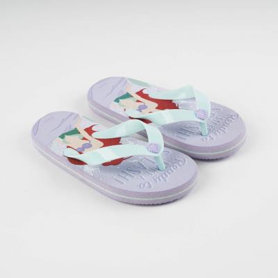 Chanclas Premium Princess La Sirenita Lila 32-33