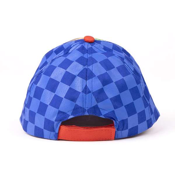 Cerdá Gorra Visera Curva Sonic Azul para Niños 3-8 Años 100% Poliéster