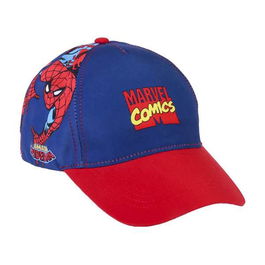 Cerdá Gorra Visera Curva Avengers, Gorra de Béisbol para Niños 3-8 Años, Azul, 100% Poliéster, Diseño Superhéroes Marvel
