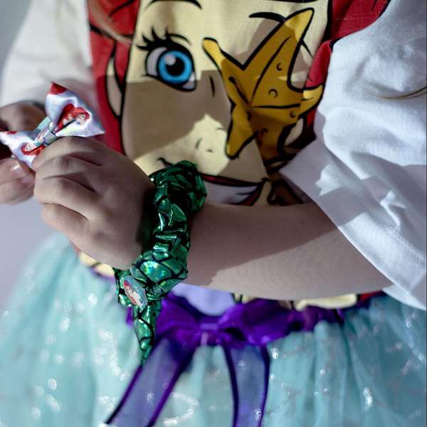 Inca Lazo Disney La Sirenita Minnie Set 3 uds Accesorios Pelo Niña