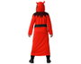 Disfraz de Demonio Niño Halloween - Túnica con Capucha y Cinturón Rojo para Fiesta de Halloween - Talla Infantil 10-12 Años