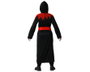 Disfraz Tenebroso Halloween Niño Infantil Rojo Burdeos 7-9 Años Túnica con Capucha