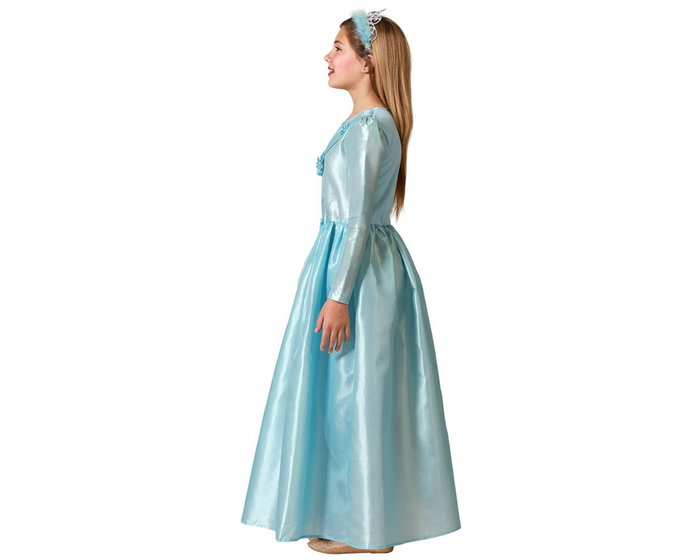 Disfraz de Princesa Azul con Mariposas para Niña 5-6 Años - 2 Piezas Disfraz de Princesa Azul con Mariposas para Niña 5-6 Años - 2 Piezas