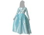 Disfraz Conjunto 2 Piezas Princesa Azul Mariposas Fantasía para Niña 7-9 Años - Poliéster - Ideal para Carnaval y Fiestas Temáticas
