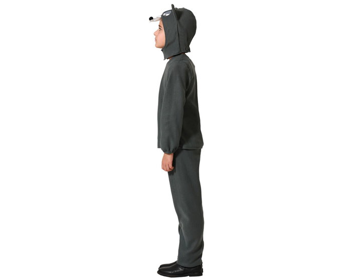 Atosa Disfraz Lobo Niño Infantil Gris 3 Piezas