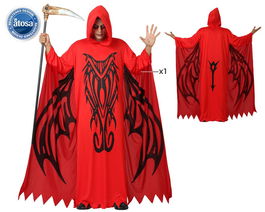 Disfraz Demonio Hombre Adulto Angel Infierno Talla M-L para Halloween