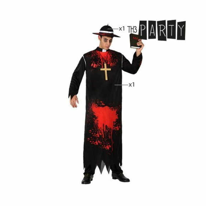 Atosa Disfraz de Cura Sangriento Hombre Adulto Zombie