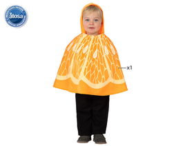 Disfraz Naranja Bebé Unisex Talla Única Frutas y Vegetales Carnaval