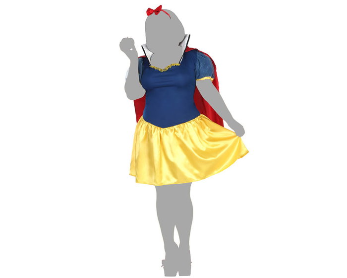 Disfraz Princesa de Cuento Mujer Adulto Amarillo XL - Vestido y Diadema Carnaval Disfraz Princesa de Cuento Mujer Adulto Amarillo XL - Vestido y Diadema Carnaval