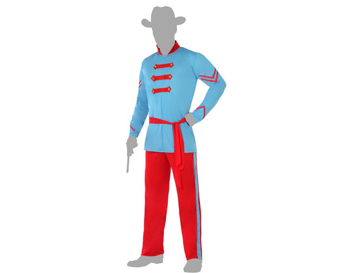 Griselda Wear Disfraz Original de Soldado Unionista Histórico para Hombre Adulto, Talla XL - Incluye Sombrero, Camiseta, Cinturón y Pantalón Griselda Wear Disfraz Original de Soldado Unionista Histórico para Hombre Adulto, Talla XL - Incluye Sombrero, Camiseta, Cinturón y Pantalón