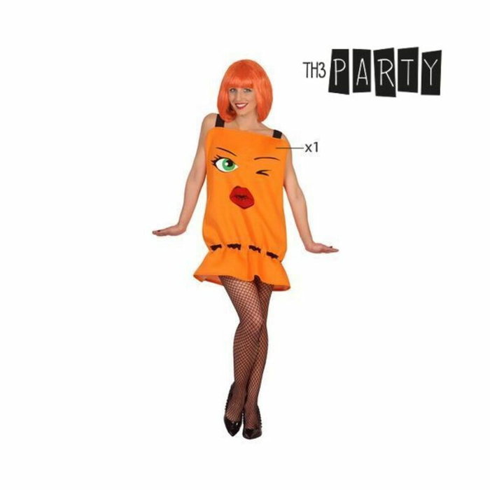Atosa Disfraz Botella Butano Mujer Adulto - M-L Naranja