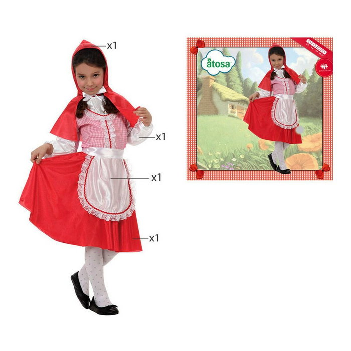Disfraz Caperucita Roja Infantil Niña 5-6 Años Disfraz Caperucita Roja Infantil Niña 5-6 Años