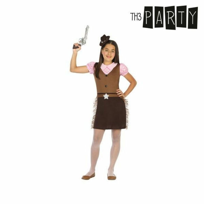 Disfraz Vaquera Infantil Niña Vestido 3-4 Años Lejano Oeste Western Disfraz Vaquera Infantil Niña Vestido 3-4 Años Lejano Oeste Western