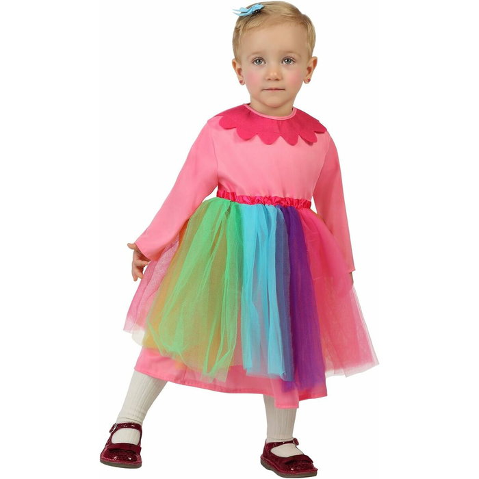 Atosa Disfraz Payasa Niña Bebé Rosa