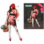 Carnaval Adulto Disfraz Caperucita Roja Sangrienta Mujer Talla XL