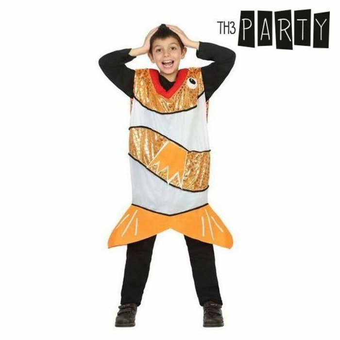 Disfraz Unisex de Pez Naranja para Niño 5-6 Años - Animales Marinos Disfraz Unisex de Pez Naranja para Niño 5-6 Años - Animales Marinos
