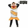 Disfraz Unisex de Pez Naranja para Niño 5-6 Años - Animales Marinos