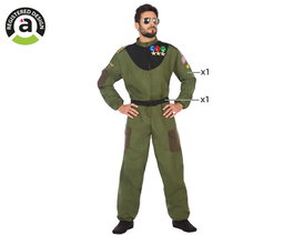 Disfraz para Adultos Th3 Party Verde (2 Piezas)