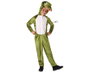 Disfraz Original de Cocodrilo Niño Unisex Infantil - Mono Entero con Gorro - Animales, 7-9 Años, Verde, Polyester - Ideal para Carnaval y Fiestas