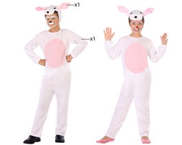 Atosa Disfraz de Conejo Rosa Unisex Infantil