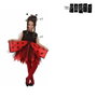 Atosa Disfraz de Mariquita para Niña Rojo y Negro (3-4 años) inevitable