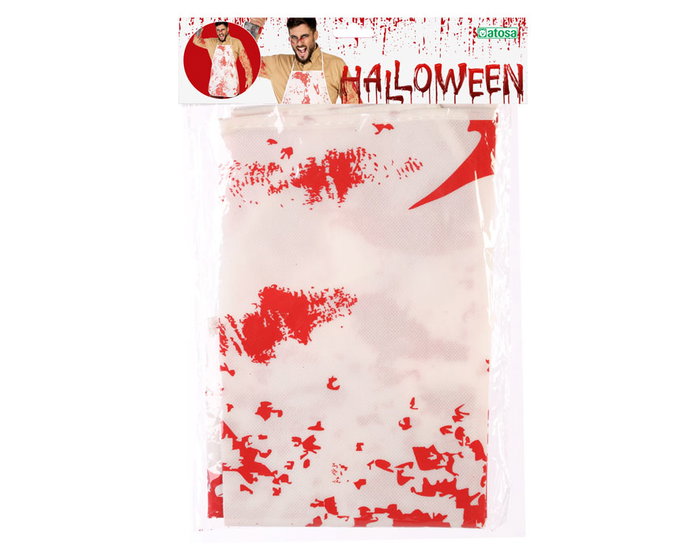 Delantal Carnicero Ensangrentado para Halloween