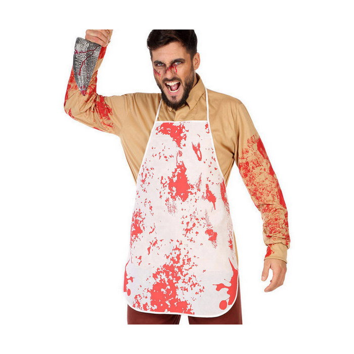 Delantal Carnicero Ensangrentado para Halloween