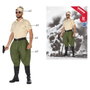 Disfraz Soldado Americano Adulto Hombre Talla XL - Traje de 4 Piezas